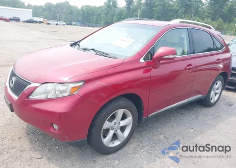 2010 Lexus Rx 350 from USA, damaged, VIN JTJBK1BA8A2001365